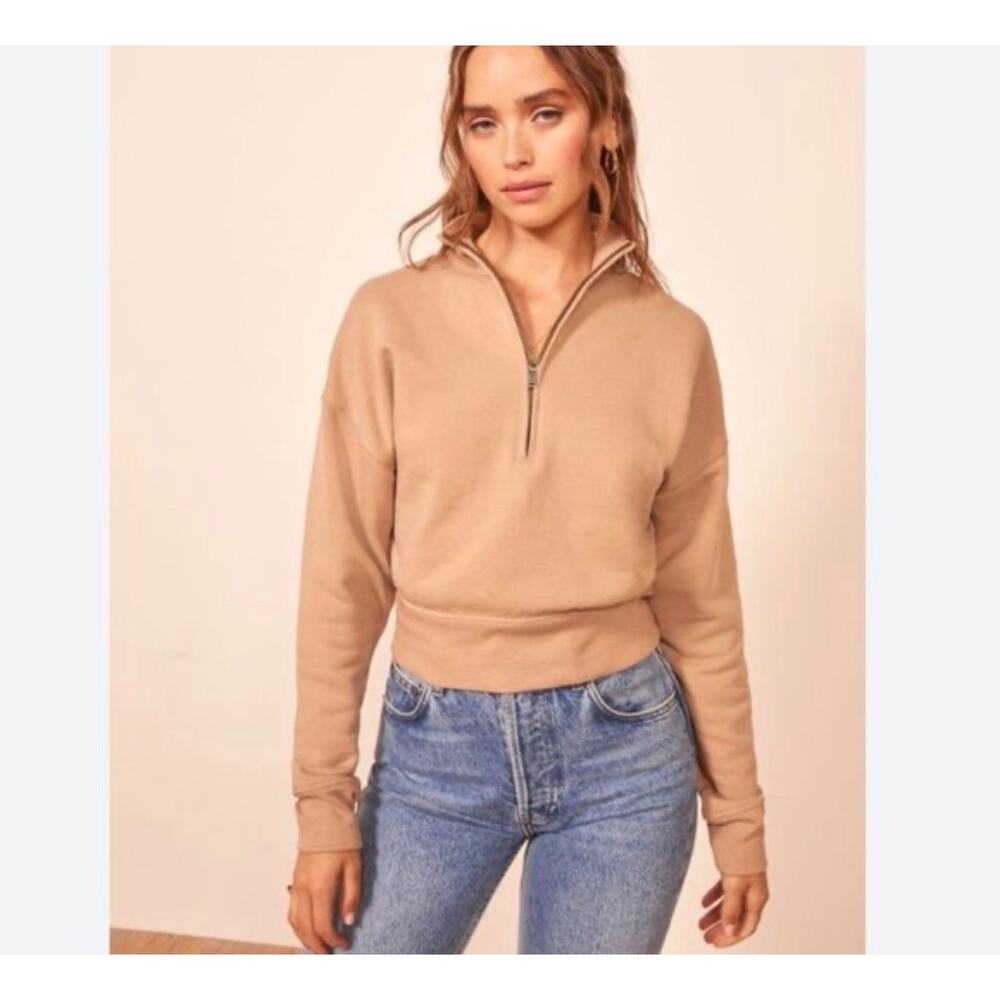 A.L.C 1/2 zip sweater